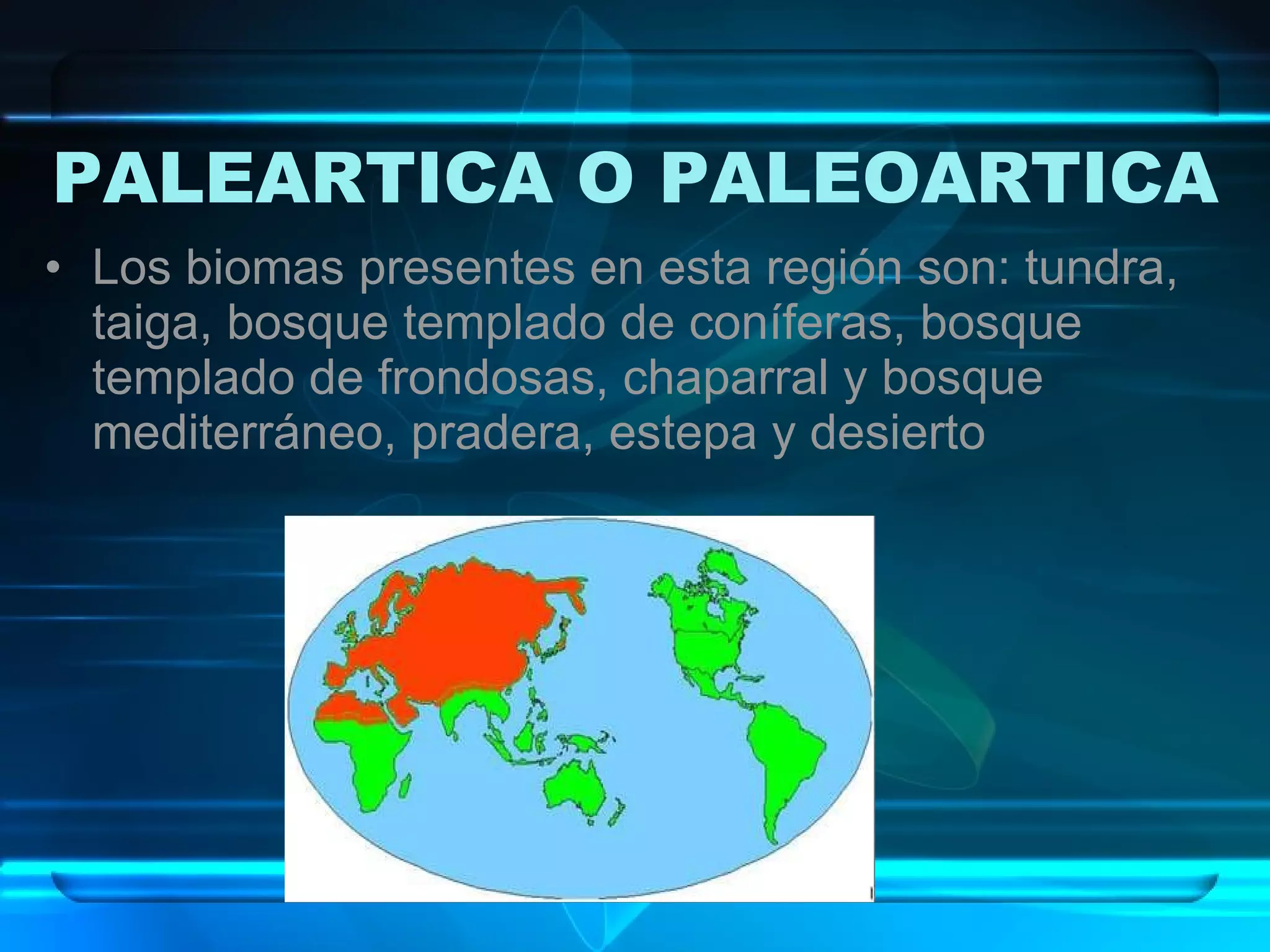 Regiones Biogeograficas Del Mundo | PPT