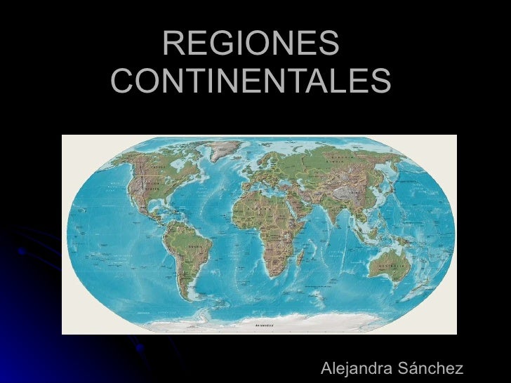 Regiones Continentales