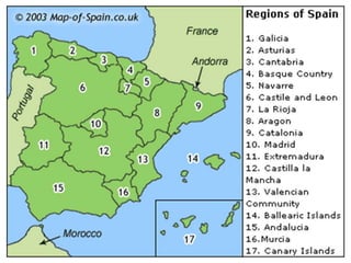Regiones de espana