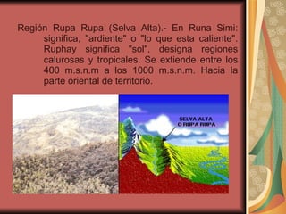 Regiones Geograficas Del Peru | PPT