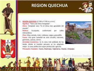 REGION QUECHUA