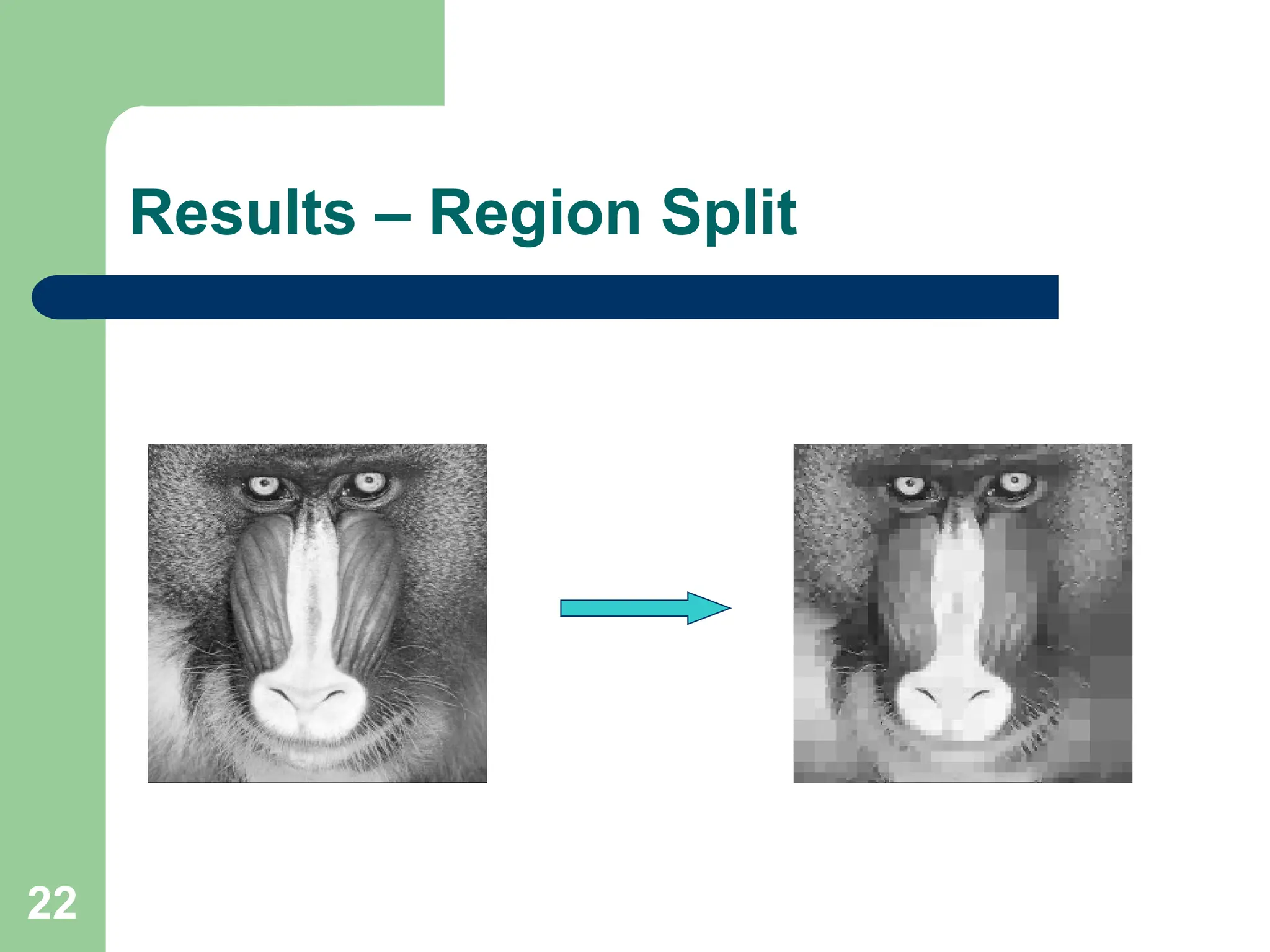 22
Results – Region Split
 