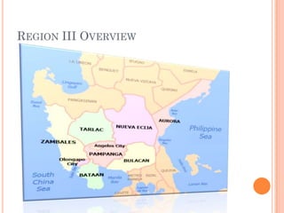 REGION III OVERVIEW
 