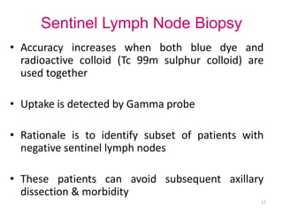 Regional lymph node management in breast cancer | PPTX