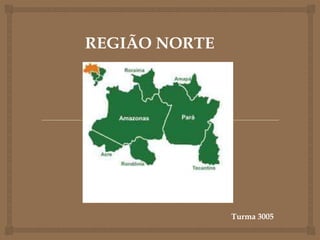 REGIÃO NORTE
Turma 3005
 