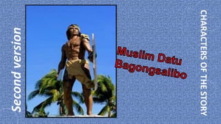 CHARACTERS OF THE STORY
   Second version
 