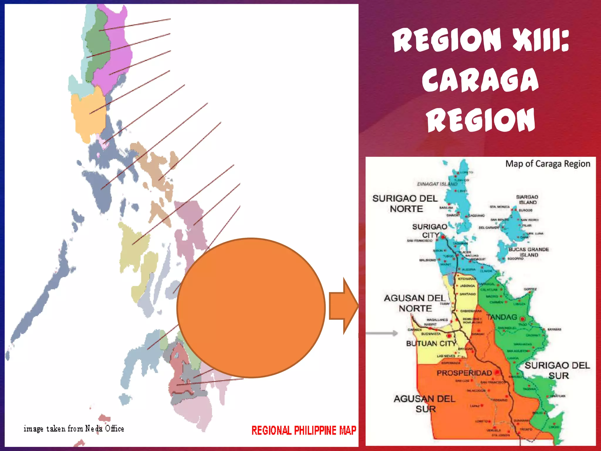 Region XIII Caraga | PPSX, image size:2048x1536