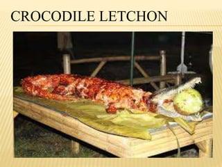 CROCODILE LETCHON 
 