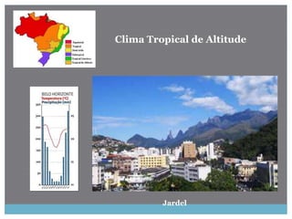 Clima Tropical de Altitude
Jardel
 