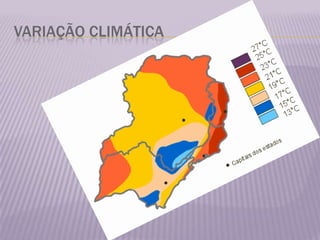 VARIAÇÃO CLIMáTICA
