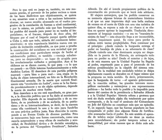 Regis debray..conversacion con allende 1971