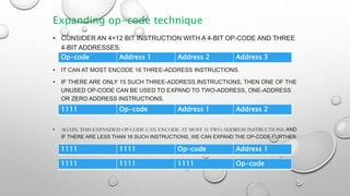Op-Code Encoding | PPTX