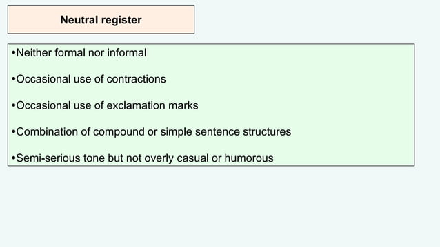 FS English Level 2 – March 18, 2023 (Writing: Formal, informal and ...