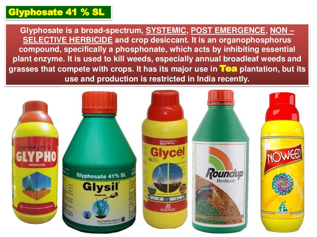 Registered herbicides in india with their commercial formulations