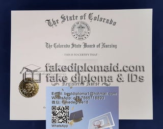 fake Registered nurse Certificate