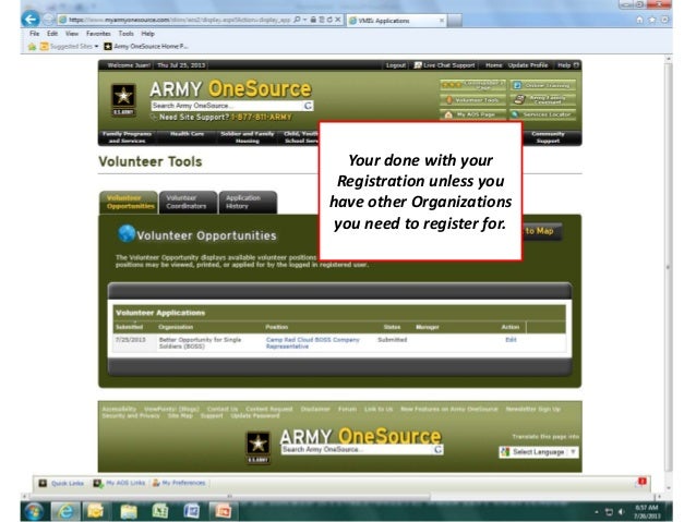 How to Register for VMIS