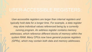 Register presentation | PPTX
