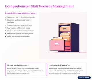 Comprehensive Guide to School Registers and Records Management for ...