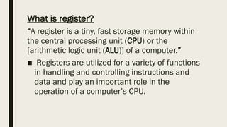 registers Registers and its types types .pptx