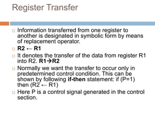 Registers in coa | PPTX