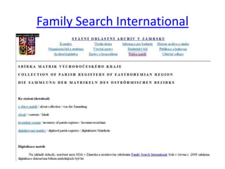 FamilySearchInternational