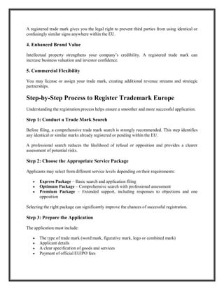 Register Trademark Europe – Complete Guide to EU Trade Mark ...
