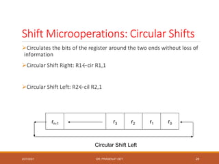 Register transfer and microoperations part 2 | PPTX