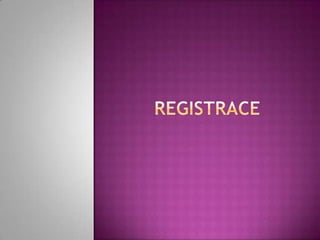 Registrace 