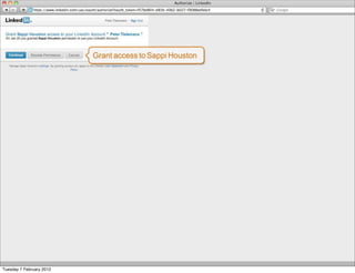 Tuesday 7 February 2012
 