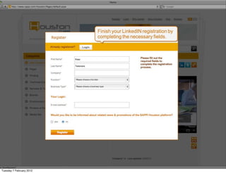 Tuesday 7 February 2012
 