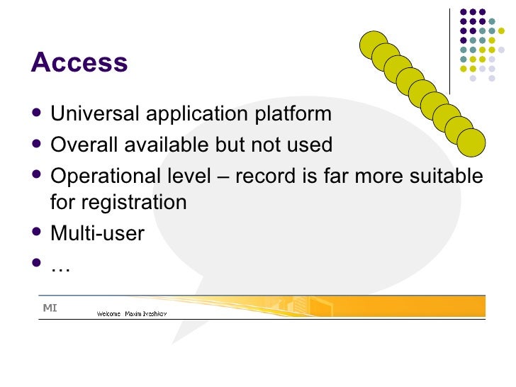 access versus excel pros and cons