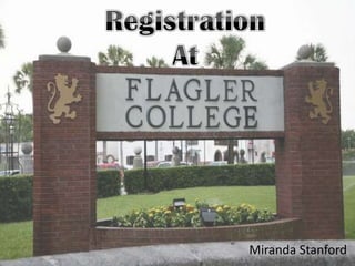 Registration At Miranda Stanford 