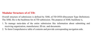 Module 3 Ectd Structure Excel File REGISTRATION OF INDIAN DRUG PRODUCT IN OVERSEAS MARKET.pptx