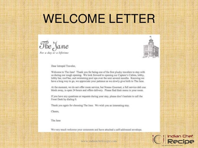 Hotel Guest Welcome Letter Choice Image - Download CV Hotel Guest Welcome Letter Choice Image - Download CV