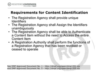 Registries 2 0 Interoperability and Standardization
