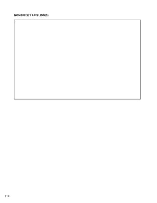 114
NOMBRE(S) Y APELLIDO(S):
 