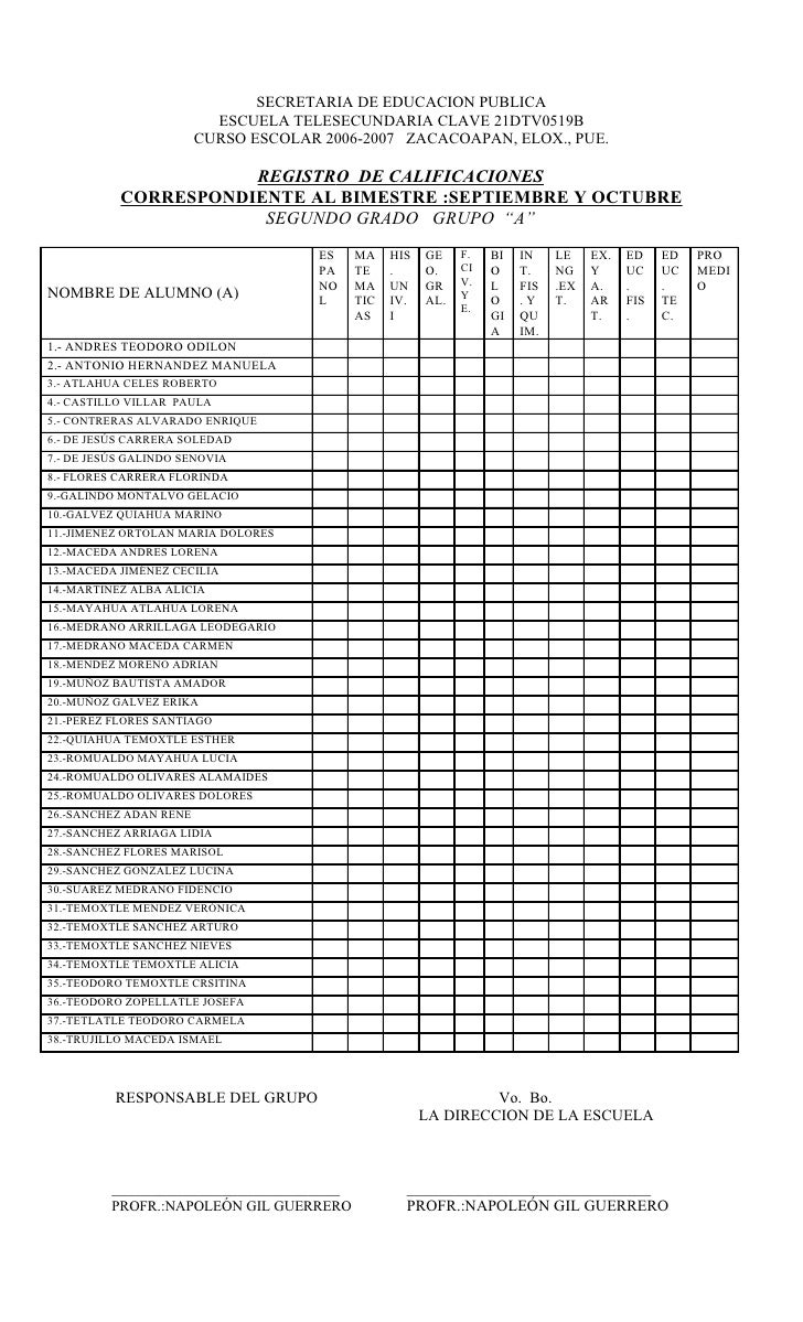 ejemplo de registro de asistencia escolar tirevi fontanacountryinn com ejemplo de registro de asistencia escolar