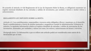 Registro de Entradas y Salidas Art 177 RISLR.pptx