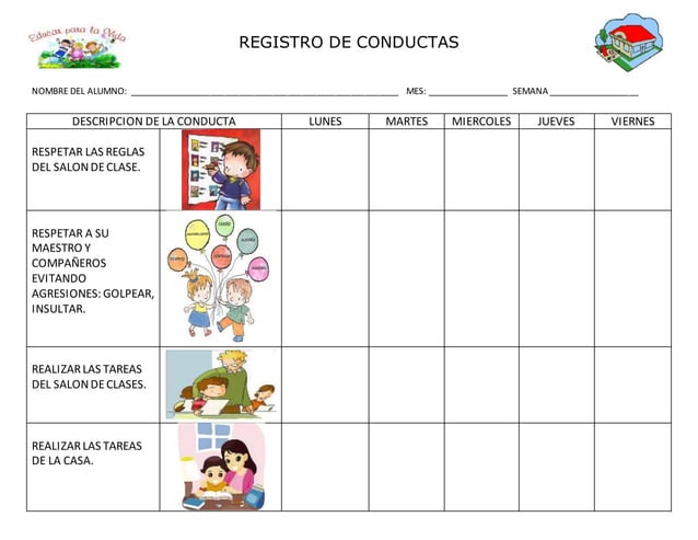 Registro de la conducta | PPT