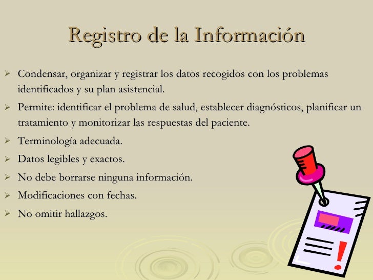 Registro De La InformacióN