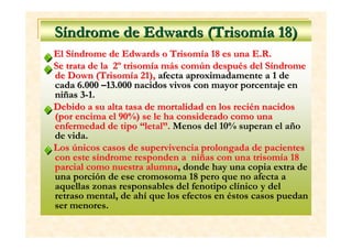 Edwards Regis Rps Registro del protocolo de interv. ed alumna síndrome de edwards | PDF