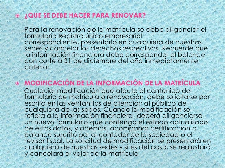 Registro mercantil terminado free style