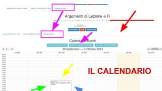 IL CALENDARIO 
 