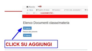 CLICK SU AGGIUNGI 
 