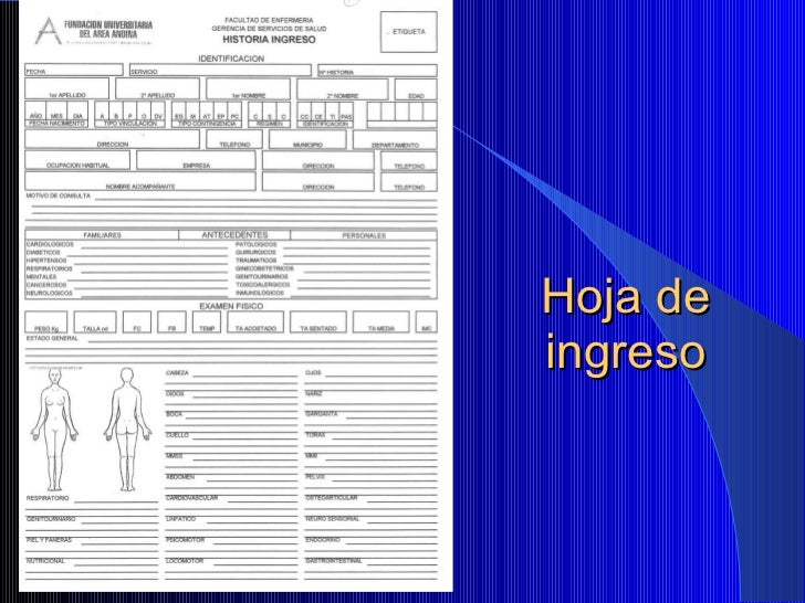 Registros de enfermeria