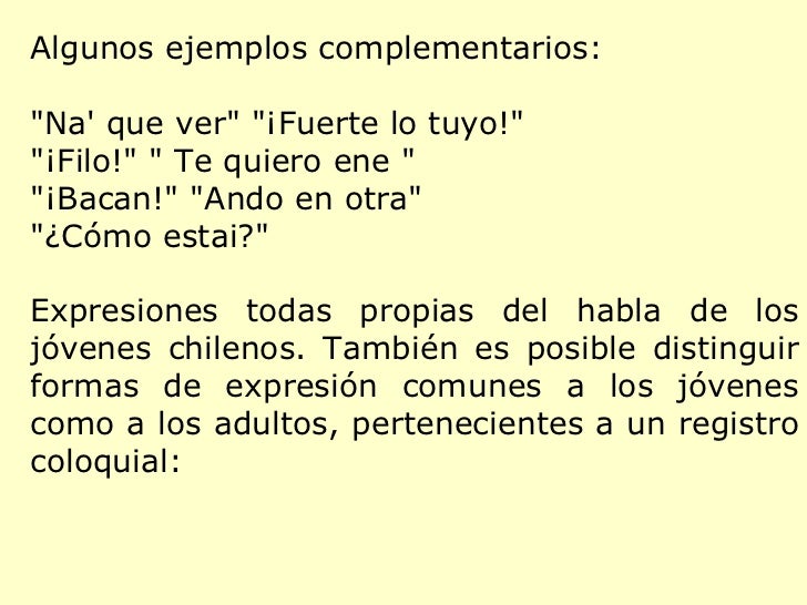 Registros De Habla