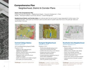 Comprehensive Plan and Unified Development Ordinance Review | PDF
