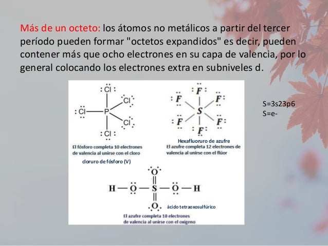 Para Que Sirve La Regla Del Octeto es.slideshare.net