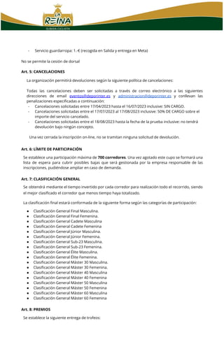 REGLAMENTO-ESP La Reina Bike 2023.pdf