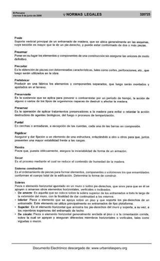 Reglamento nacional de edificaciones